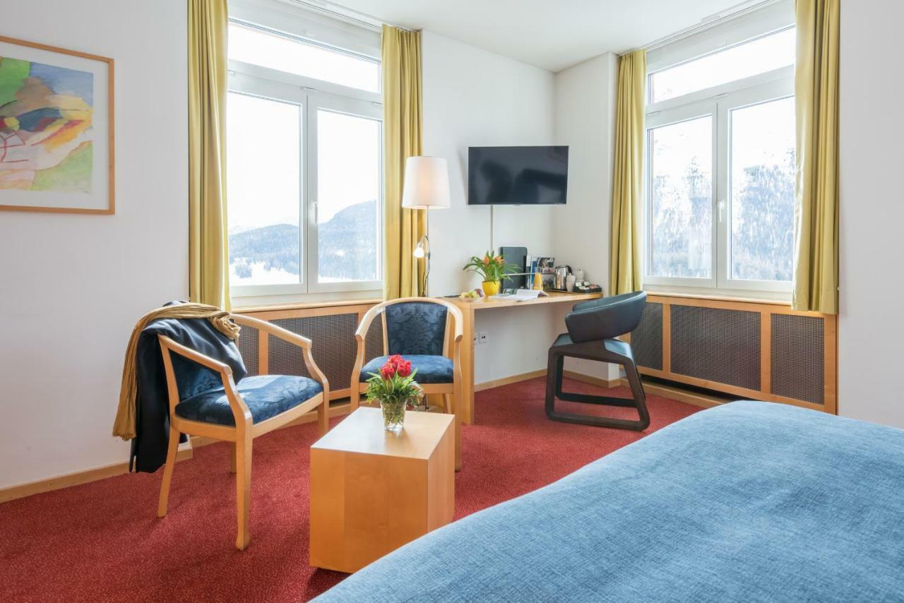 施维泽霍夫瑞士优质酒店 圣莫里茨 外观 照片